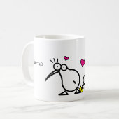 Kiwi Couple Kaffeetasse (Vorderseite Links)