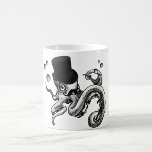 Kiwi die extravagante Krake Kaffeetasse