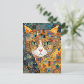 Kiwi die Katze Postkarte (Stehend Vorderseite)