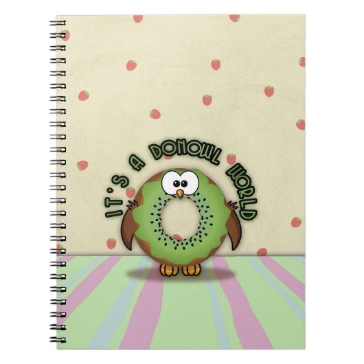 Kiwi Donowl Notizblock (Vorderseite)