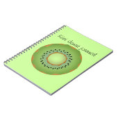 Kiwi Donut Notizblock (Linke Seite)
