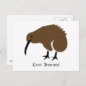 Kiwi Dreamin' Postkarte (Vorne/Hinten)