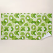 Kiwi-Druck Strandtuch (Vorderseite)