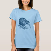 Kiwi - Dunkelrot T-Shirt (Vorderseite)