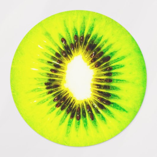 Kiwi Etiketten (Design 2)