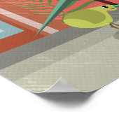 Kiwi Family Poster (Ecke)