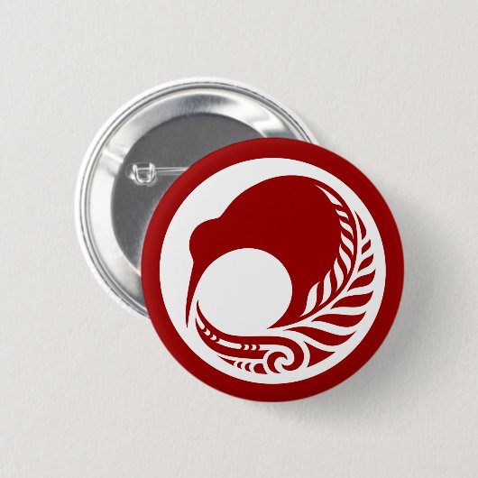 Kiwi-Farn-Disc Button (Vorne & Hinten)