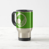 Kiwi-Farn-Disc Reisebecher (Vorderseite Links)