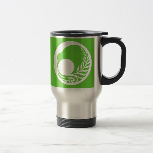 Kiwi-Farn-Disc Reisebecher (Rechts)