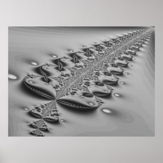 Kiwi Fern Print Poster (Vorne)