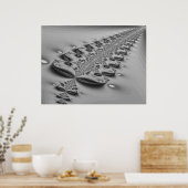 Kiwi Fern Print Poster (Küche)