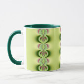 Kiwi Fine Fraktal Art Tasse (Links)