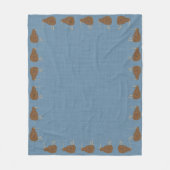 Kiwi Fleece Blanket (Vorderseite)
