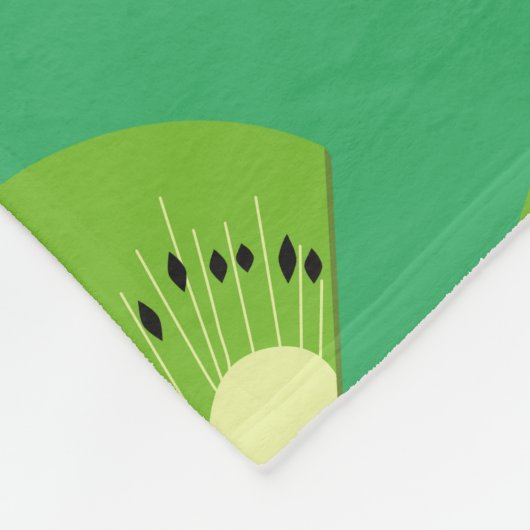 Kiwi Fleecedecke (Ecke)