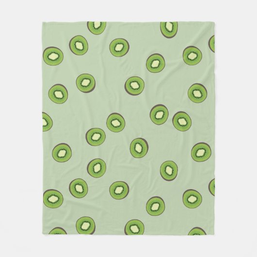 Kiwi Fleecedecke (Vorderseite)