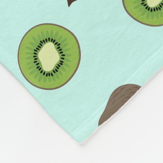 Kiwi Fleecedecke (Ecke)