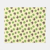 Kiwi Fleecedecke (Vorderseite (Horizontal))