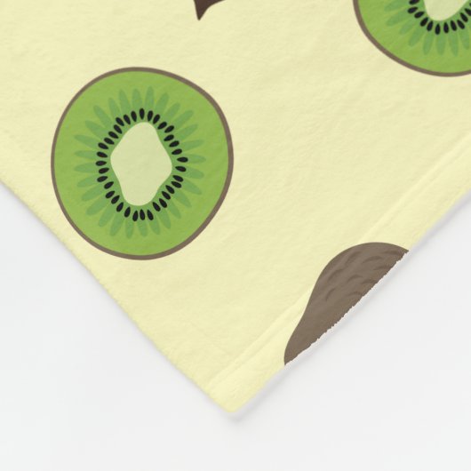 Kiwi Fleecedecke (Ecke)