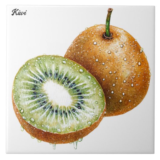 Kiwi Fliese (Vorderseite)