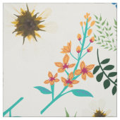 Kiwi Flora Stoff (Muster)