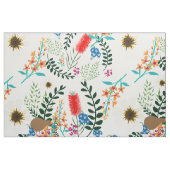 Kiwi Flora Stoff (Fat Quarter (45,7 x 55,9 cm))