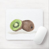 Kiwi Frucht Aquarell Mousepad (Mit Mouse)