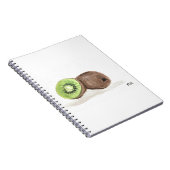 Kiwi Frucht Aquarell Notizblock (Rechte Seite)