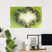 Kiwi Frucht Inside Poster (Heimbüro)