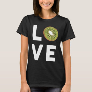 Kiwi Frucht Lover Funny Geschenk für Kinder Vegane T-Shirt