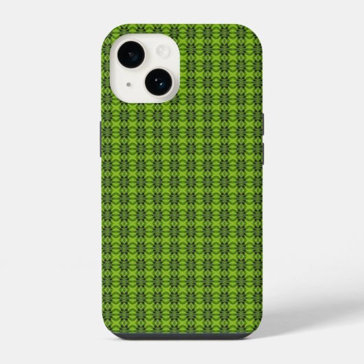 Kiwi-Frucht-Muster iPhone Hülle (Rückseite)