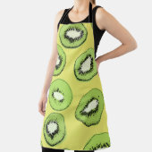 Kiwi-Frucht-nahtloses Muster, Hintergrund mit Kiwi Schürze (InSitu)