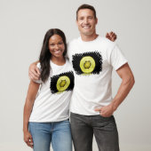 Kiwi, Frucht, schwarzer Hintergrund T-Shirt (Unisex)
