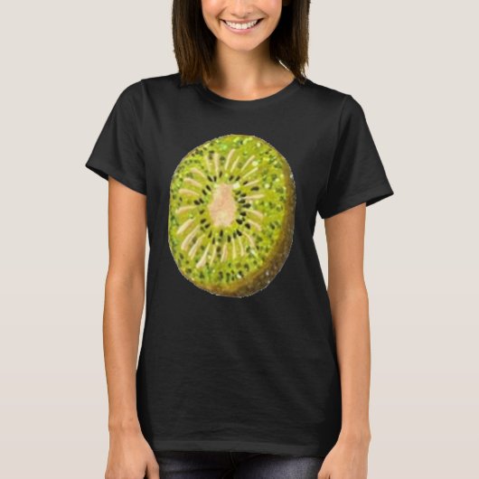 Kiwi Frucht Urlaub Strand Pool Party 2 T-Shirt (Vorderseite)
