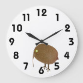 Kiwi Frucht Vogel Uhr (Vorderseite)