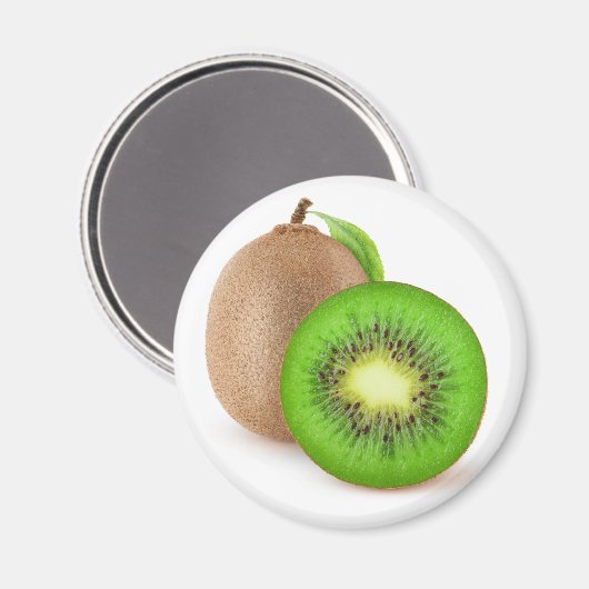 Kiwi-Früchte Magnet (Vorderseite/Rückseite)
