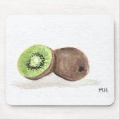 Kiwi-Fruchtfarbe Mousepad (Vorne)