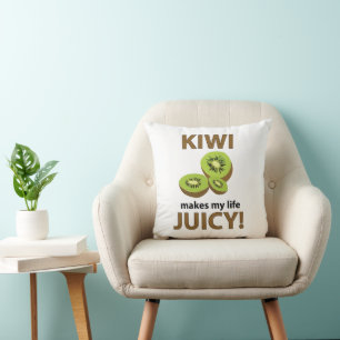 Kiwi-Fruchtliebhaber Kiwi  Kissen