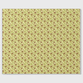 Kiwi-Fruchtmuster Geschenkpapier (Flach)