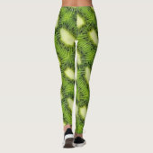Kiwi-Fruchtmuster Leggings (Rückseite)