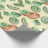 Kiwi Fruchtmuster-Papier Geschenkpapier (Ecke)