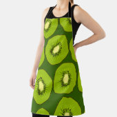 Kiwi Fruchtscheiben: dunkelgrün. Schürze (InSitu)