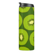 Kiwi Fruchtscheiben: dunkelgrün. Thermosbecher (Nach rechts gedreht)