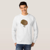 Kiwi Fruit Bird Long Sleeve T - Shirt (Vorne ganz)
