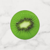 Kiwi Fruit Fresh Slice Konfetti (Klein Vorderseite)