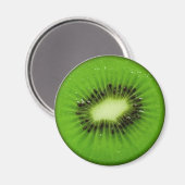 Kiwi Fruit Fresh Slice Magnet (Vorderseite/Rückseite)