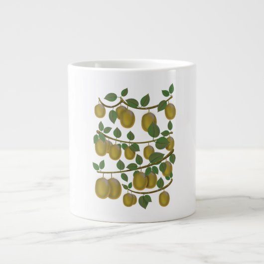 Kiwi Fruit Jumbo-Tasse (Vorderseite)
