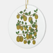 Kiwi Fruit Keramik Ornament (Links)