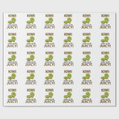Kiwi Fruit Lover Geschenkpapier (Flach)