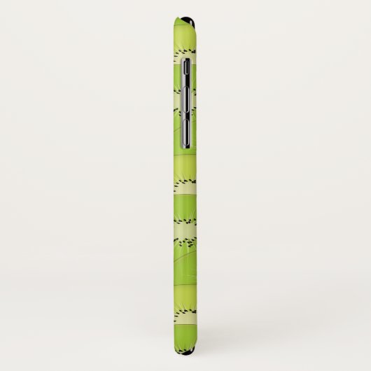 Kiwi Fruit Pattern Case-Mate iPhone Hülle (Hinten/Links)