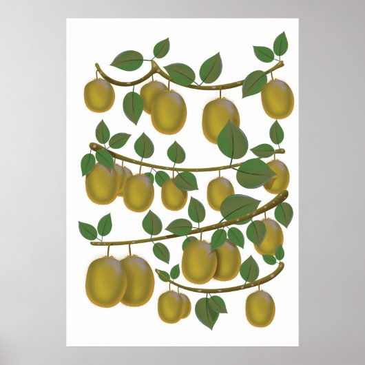 Kiwi Fruit Poster (Vorne)